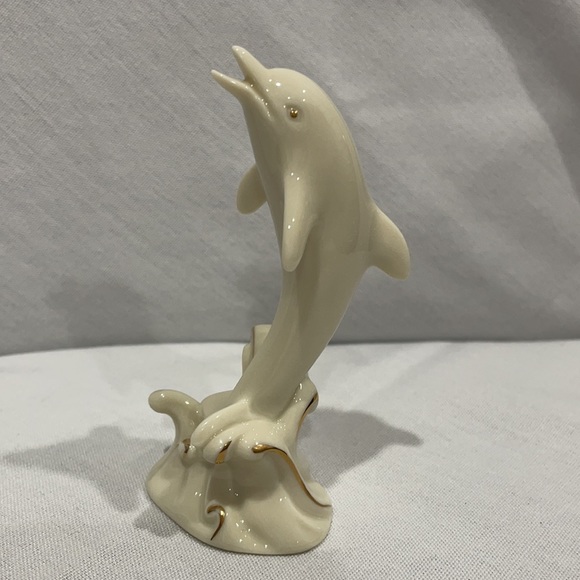 Lenox Dolphin with Gold Accent 4” - Picture 3 of 9